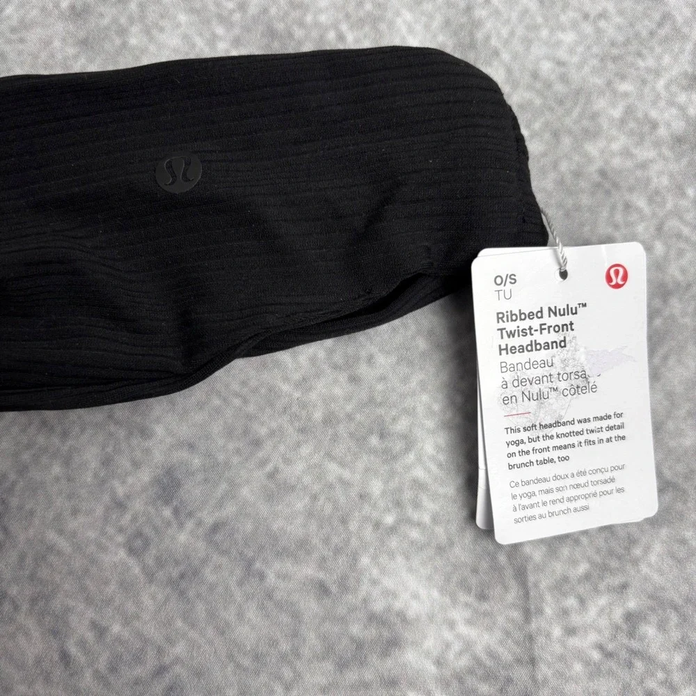 Lululemon Bundle Lot of 2‎ Headbands and 1 Reusable Shopping Bag NWT